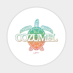 Cozumel Sea Turtle Magnet